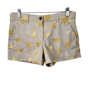 NWOT Khakis by Gap Floral Summer Shorts Size 0r